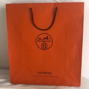 Large Hermes Gift Bag